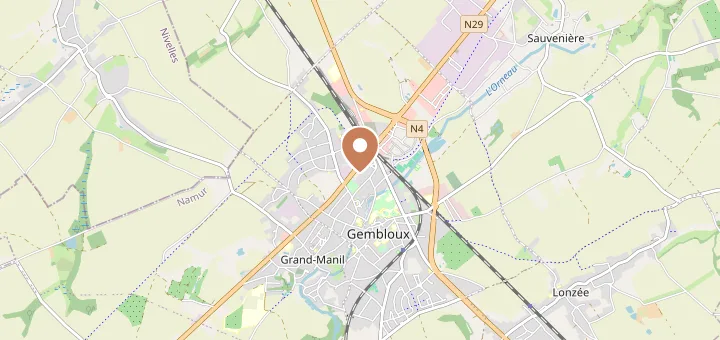 Carte de Gembloux (5030), Province de Namur