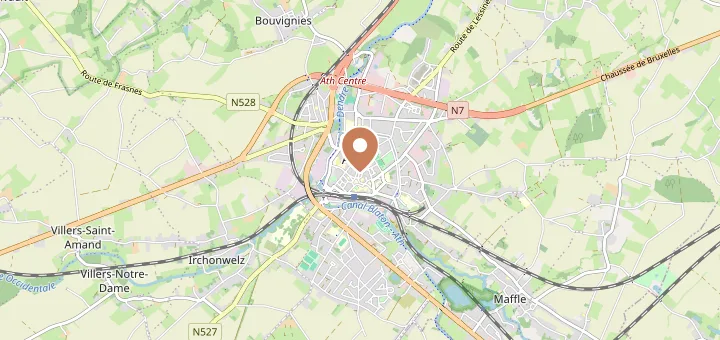 Carte de Ath (7800), Hainaut