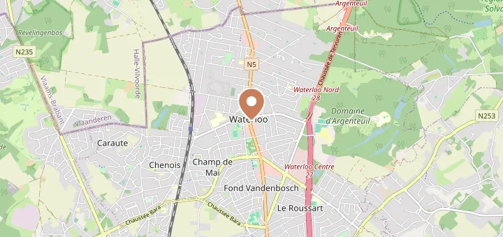 Carte de Waterloo (1410), Brabant Wallon