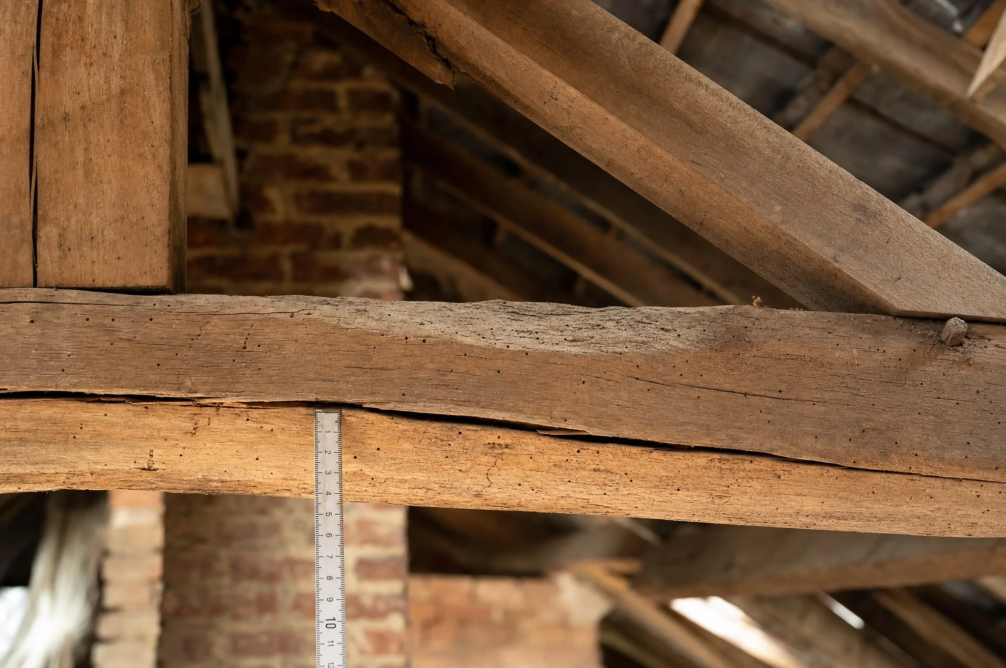 ferme déformée avec flèche 3cm
