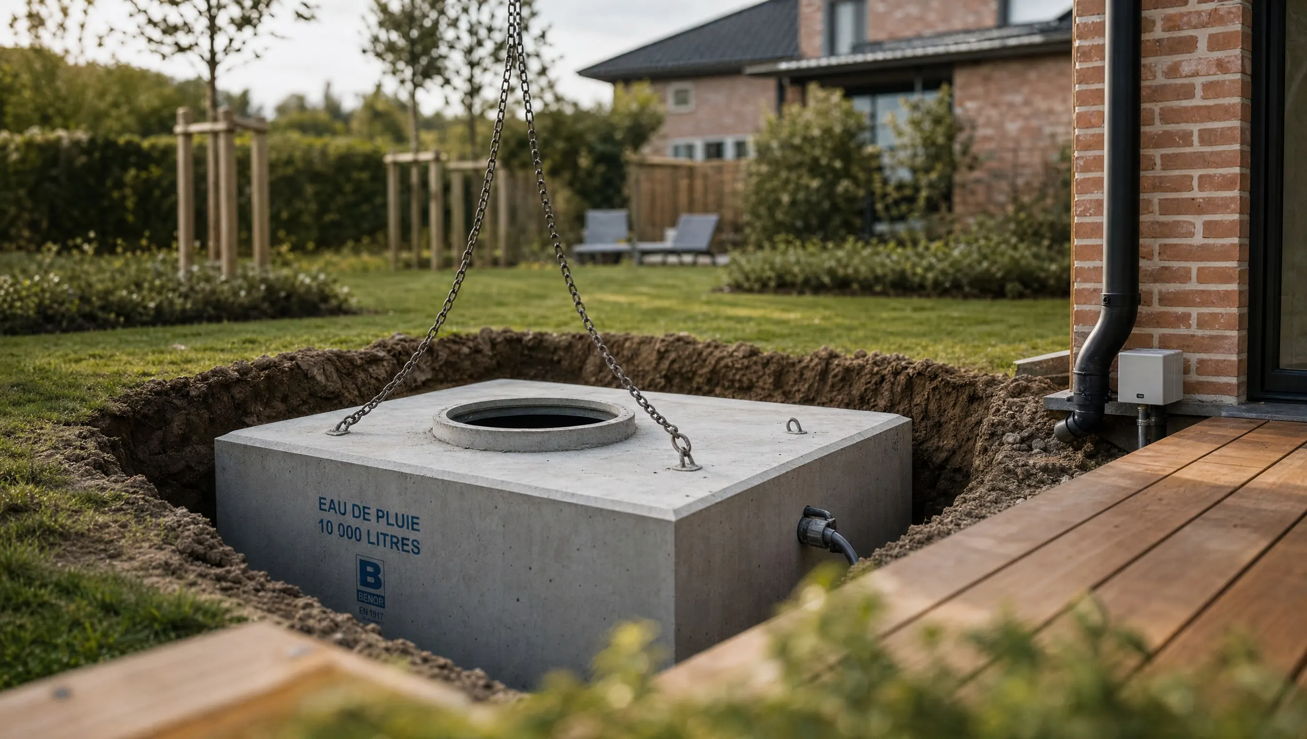 Citerne eau de pluie : obligation Loi Breyne en 2026