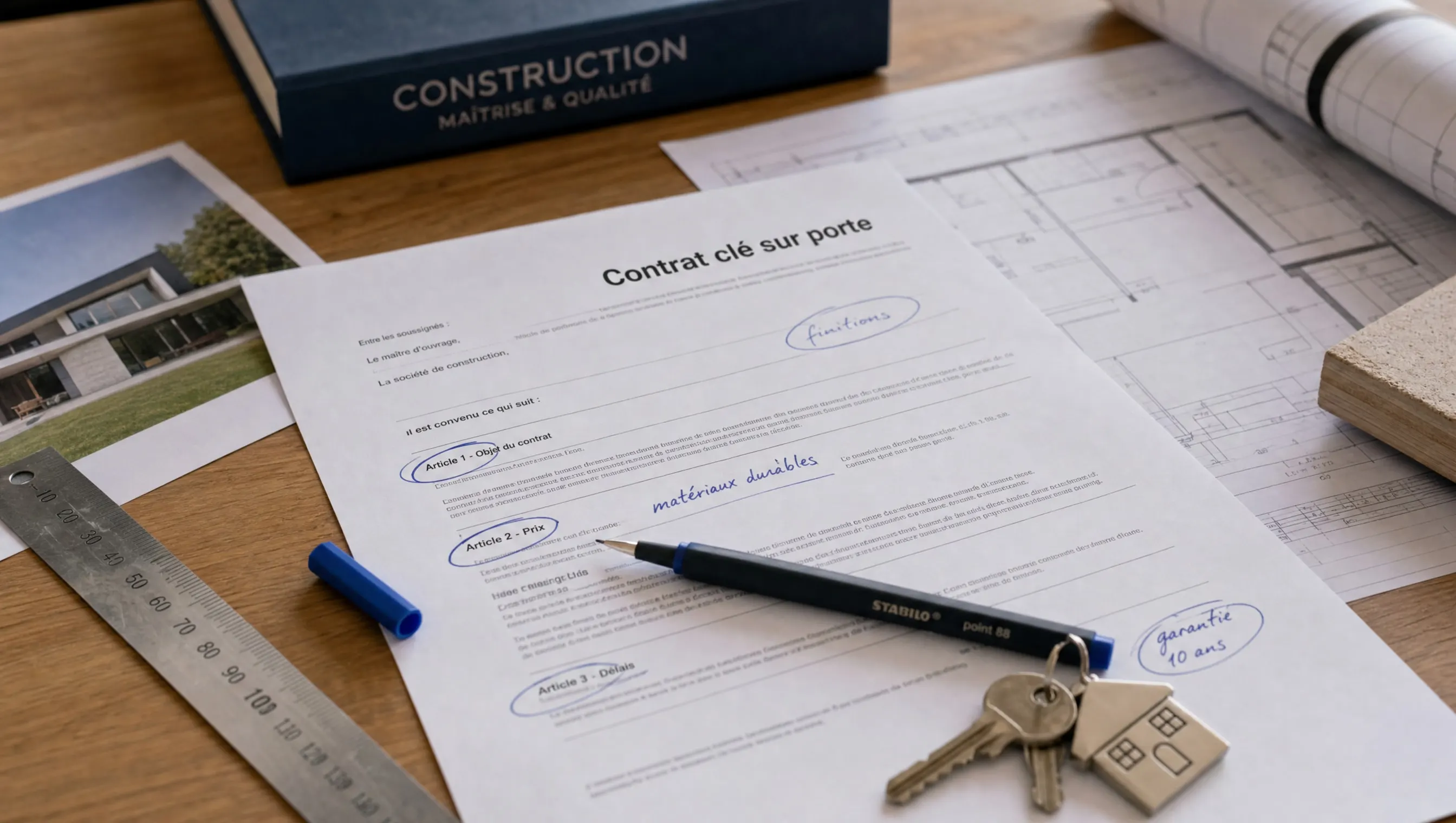 Contrat clé sur porte : décryptage des 12 clauses essentielles