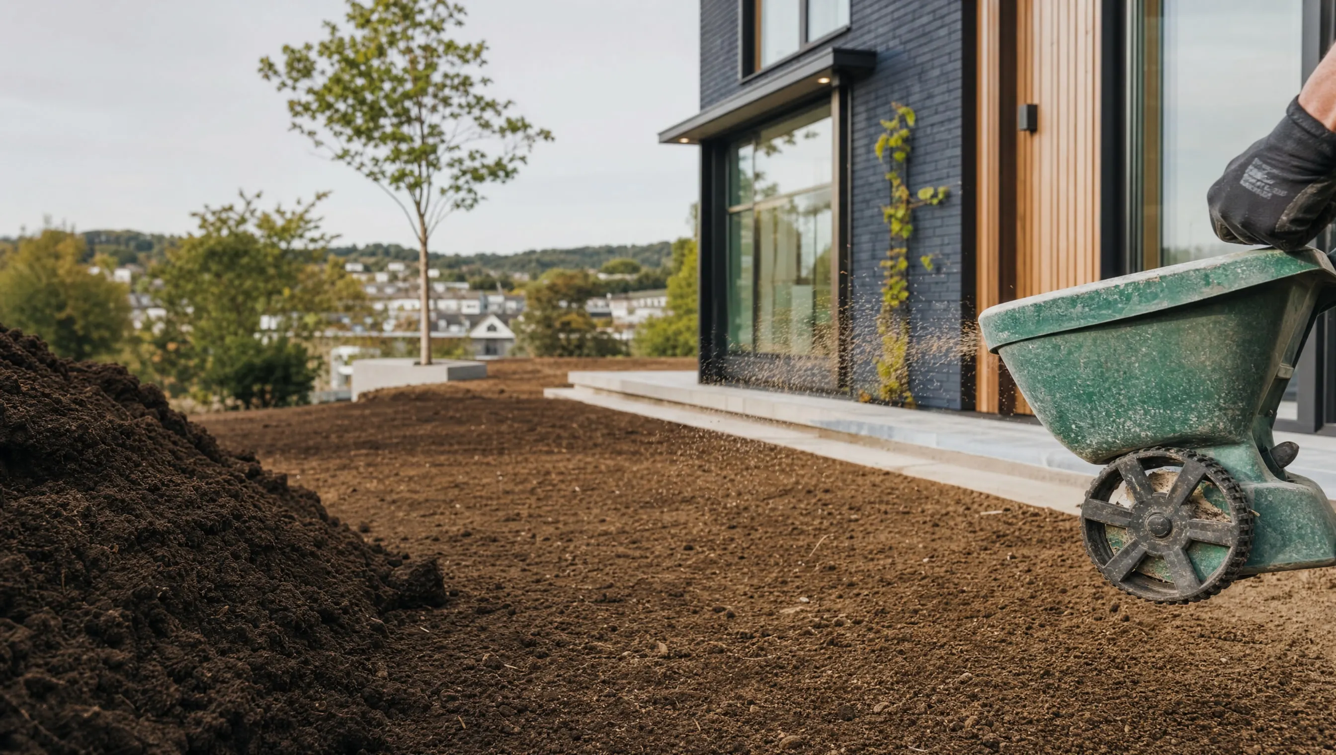 Jardin maison neuve : qui paie quoi ?